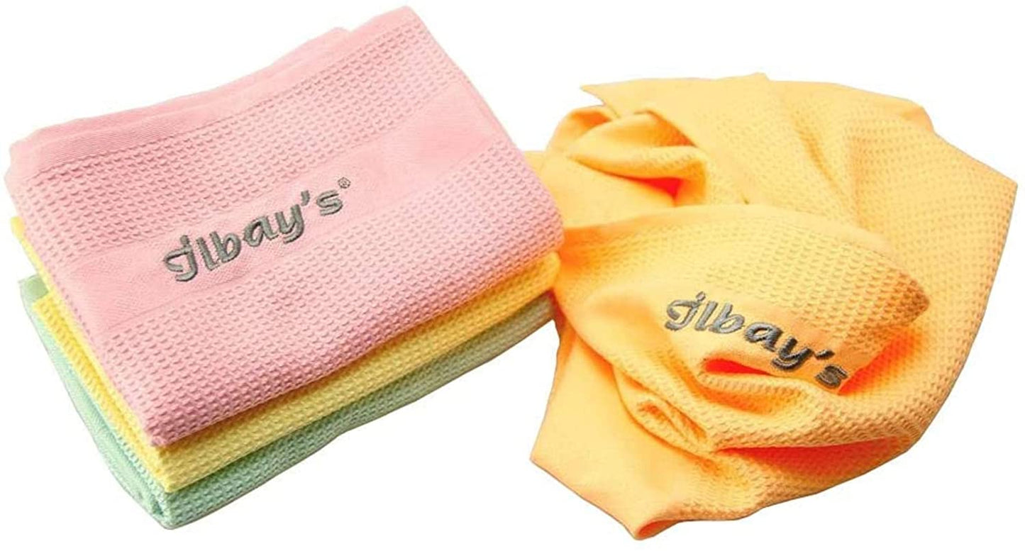 Ilbays Microfibre Cleaning Cloths, 4 Pieces